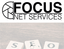 Tablet Screenshot of focusinternetservices.com